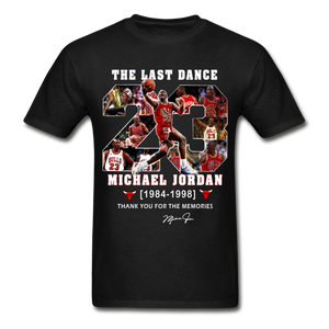 The Last Dance Michael Jordan 1984-1998 Thank You For The Memories Gildan Shirt - black