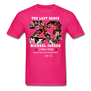 The Last Dance Michael Jordan 1984-1998 Thank You For The Memories Shirt S-6XL - fuchsia
