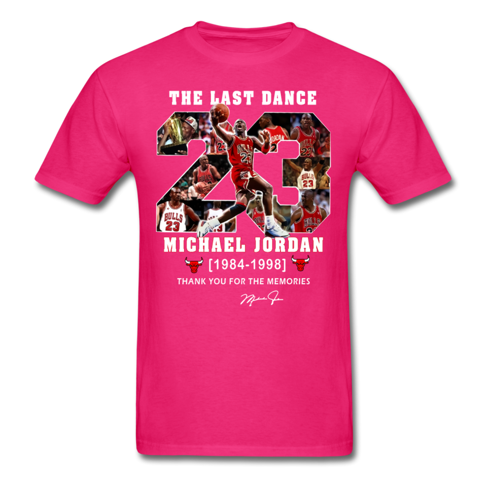 The Last Dance Michael Jordan 1984-1998 Thank You For The Memories Shirt S-6XL - fuchsia