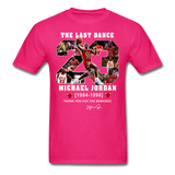 The Last Dance Michael Jordan 1984-1998 Thank You For The Memories Shirt S-6XL - fuchsia