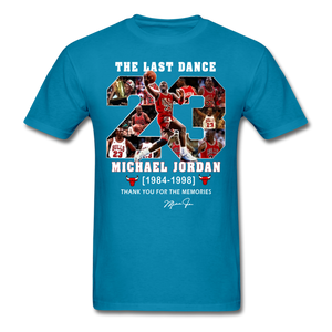 The Last Dance Michael Jordan 1984-1998 Thank You For The Memories Shirt S-6XL - turquoise