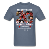 The Last Dance Michael Jordan 1984-1998 Thank You For The Memories Shirt S-6XL - denim