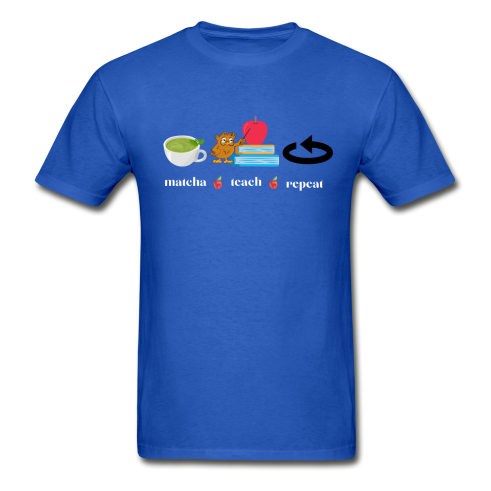 Teachers T-Shirt - royal blue