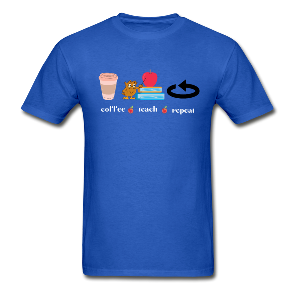 Teachers T-Shirt - royal blue