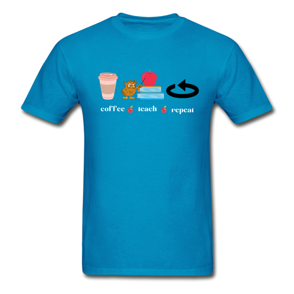 Teachers T-Shirt - turquoise