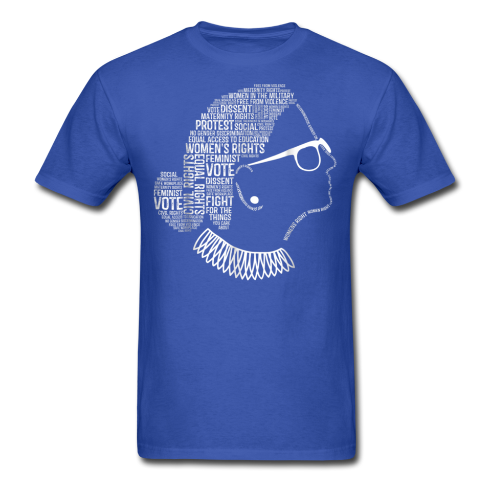 Vintage Notorious RGB shirt - Ruth Bader Ginsburg fan gift idea T-Shirt - royal blue