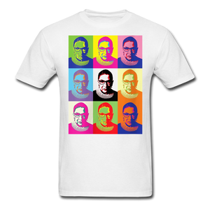 Womens Ruth Bader Ginsburg Women Rgb Tee Shirts Notorious Rbg Tshirt - white