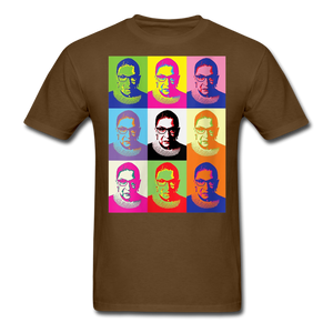 Womens Ruth Bader Ginsburg Women Rgb Tee Shirts Notorious Rbg Tshirt - brown