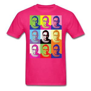 Womens Ruth Bader Ginsburg Women Rgb Tee Shirts Notorious Rbg Tshirt - fuchsia