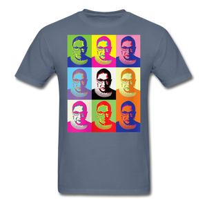 Womens Ruth Bader Ginsburg Women Rgb Tee Shirts Notorious Rbg Tshirt - denim
