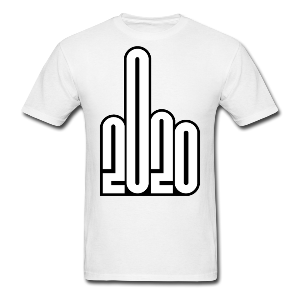 Fuck-2020 Shirt NEW 2020 Sucks You Middle Finger Funny Tee T-shirt Size S-6XL - white