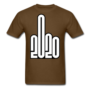Fuck-2020 Shirt NEW 2020 Sucks You Middle Finger Funny Tee T-shirt Size S-6XL - brown