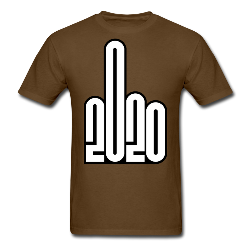 Fuck-2020 Shirt NEW 2020 Sucks You Middle Finger Funny Tee T-shirt Size S-6XL - brown
