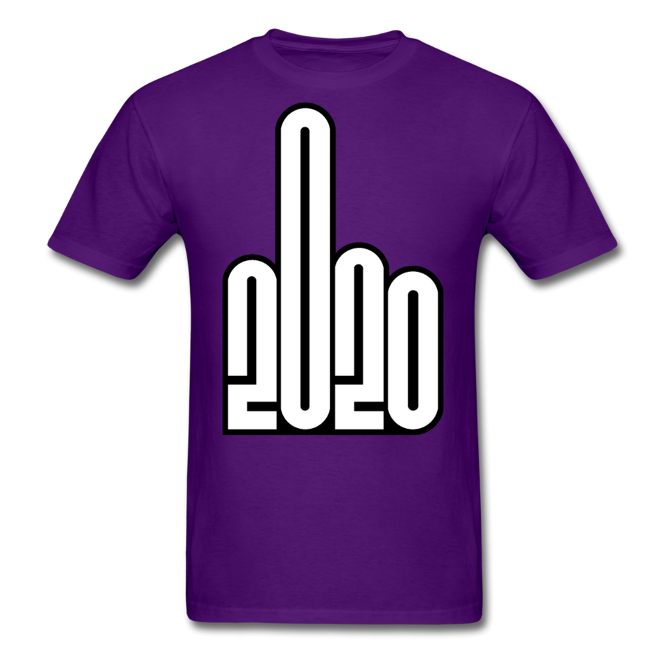 Fuck-2020 Shirt NEW 2020 Sucks You Middle Finger Funny Tee T-shirt Size S-6XL - purple