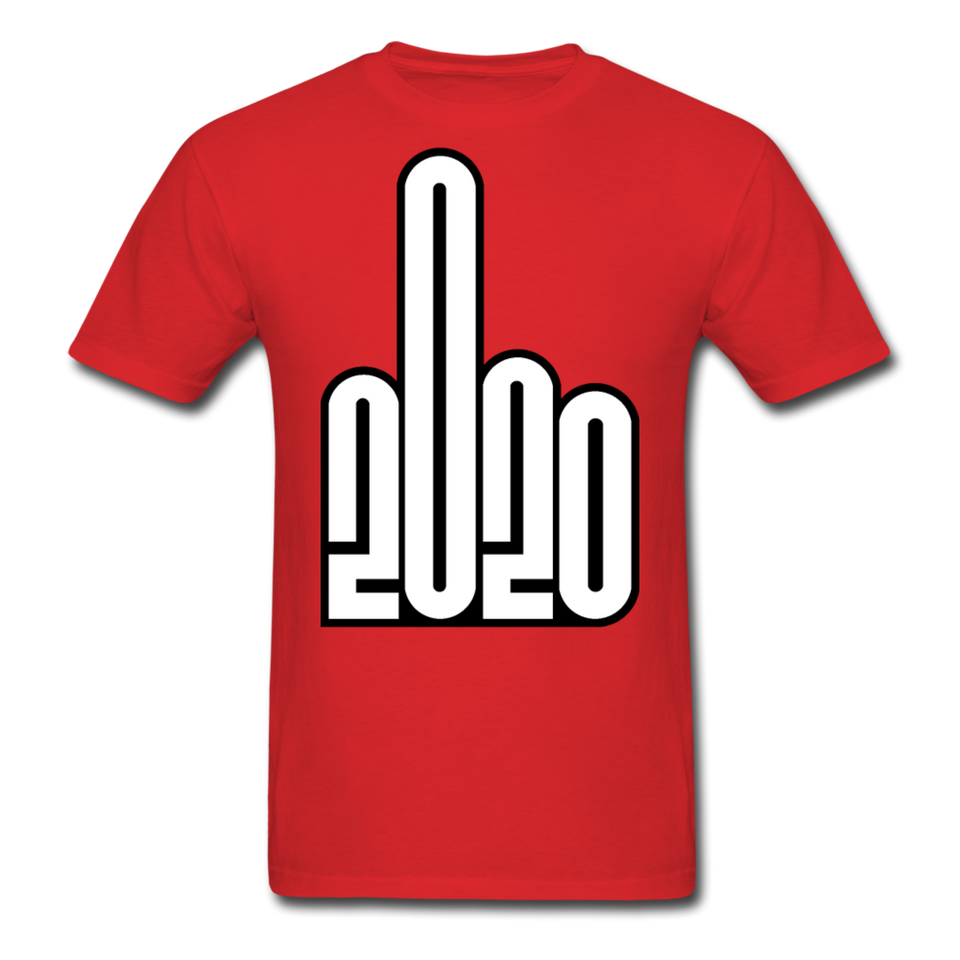 Fuck-2020 Shirt NEW 2020 Sucks You Middle Finger Funny Tee T-shirt Size S-6XL - red