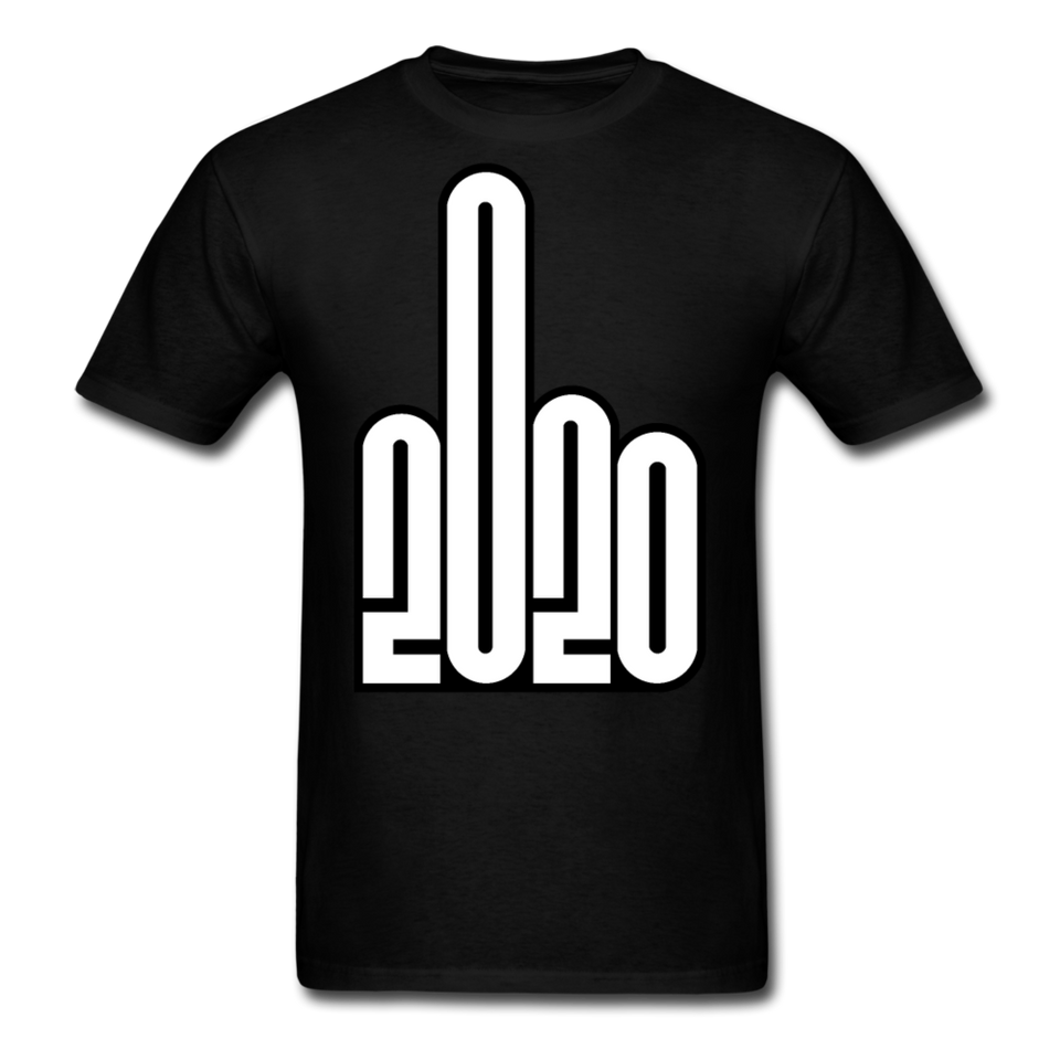 Fuck-2020 Shirt NEW 2020 Sucks You Middle Finger Funny Tee T-shirt Size S-6XL - black