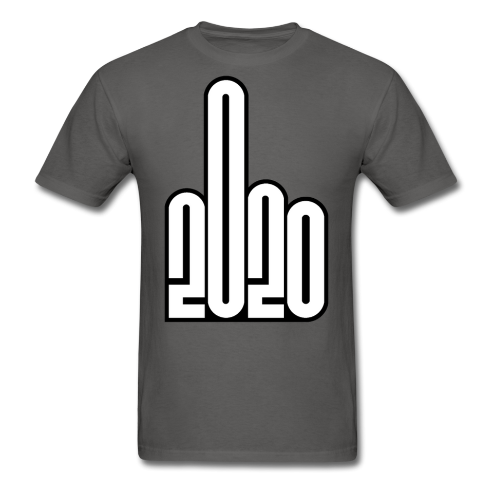 Fuck-2020 Shirt NEW 2020 Sucks You Middle Finger Funny Tee T-shirt Size S-6XL - charcoal