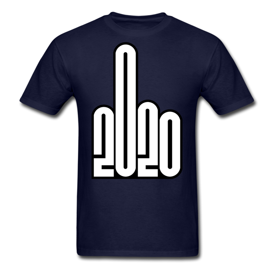 Fuck-2020 Shirt NEW 2020 Sucks You Middle Finger Funny Tee T-shirt Size S-6XL - navy