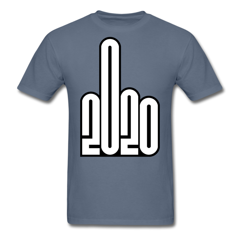 Fuck-2020 Shirt NEW 2020 Sucks You Middle Finger Funny Tee T-shirt Size S-6XL - denim