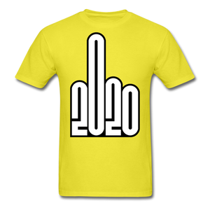 Fuck-2020 Shirt NEW 2020 Sucks You Middle Finger Funny Tee T-shirt Size S-6XL - yellow