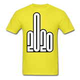 Fuck-2020 Shirt NEW 2020 Sucks You Middle Finger Funny Tee T-shirt Size S-6XL - yellow