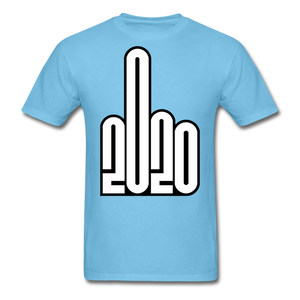 Fuck-2020 Shirt NEW 2020 Sucks You Middle Finger Funny Tee T-shirt Size S-6XL - aquatic blue