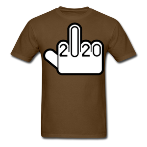 Fuck-2020 Shirt NEW 2020 Sucks You Middle Finger Funny Tee T-shirt Size S-6XL - brown