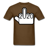 Fuck-2020 Shirt NEW 2020 Sucks You Middle Finger Funny Tee T-shirt Size S-6XL - brown