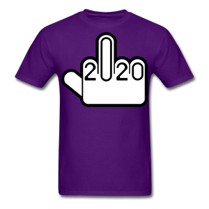 Fuck-2020 Shirt NEW 2020 Sucks You Middle Finger Funny Tee T-shirt Size S-6XL - purple