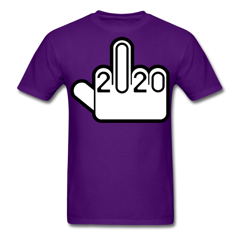 Fuck-2020 Shirt NEW 2020 Sucks You Middle Finger Funny Tee T-shirt Size S-6XL - purple