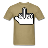 Fuck-2020 Shirt NEW 2020 Sucks You Middle Finger Funny Tee T-shirt Size S-6XL - khaki