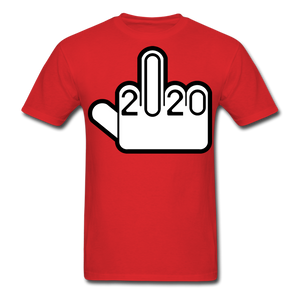 Fuck-2020 Shirt NEW 2020 Sucks You Middle Finger Funny Tee T-shirt Size S-6XL - red