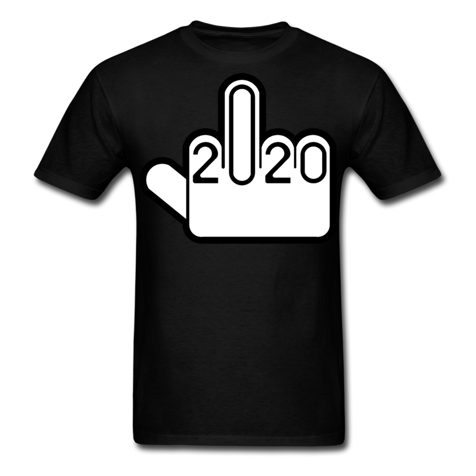 Fuck-2020 Shirt NEW 2020 Sucks You Middle Finger Funny Tee T-shirt Size S-6XL - black