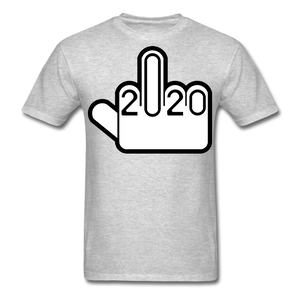 Fuck-2020 Shirt NEW 2020 Sucks You Middle Finger Funny Tee T-shirt Size S-6XL - heather gray