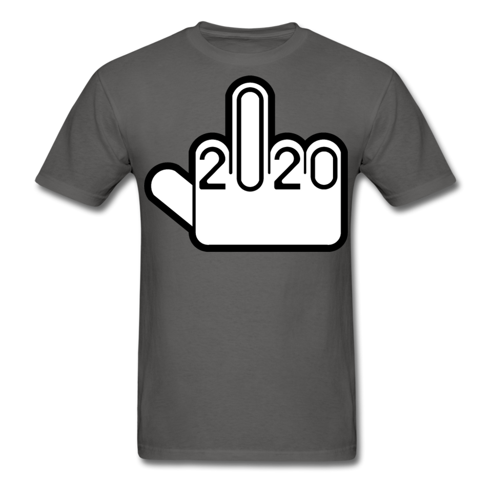 Fuck-2020 Shirt NEW 2020 Sucks You Middle Finger Funny Tee T-shirt Size S-6XL - charcoal