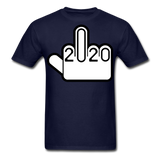 Fuck-2020 Shirt NEW 2020 Sucks You Middle Finger Funny Tee T-shirt Size S-6XL - navy