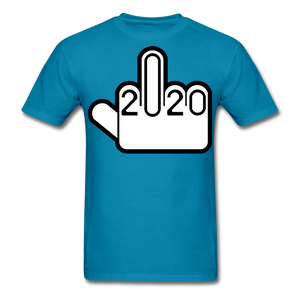 Fuck-2020 Shirt NEW 2020 Sucks You Middle Finger Funny Tee T-shirt Size S-6XL - turquoise