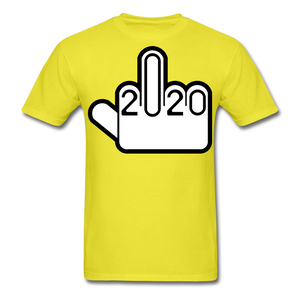 Fuck-2020 Shirt NEW 2020 Sucks You Middle Finger Funny Tee T-shirt Size S-6XL - yellow