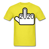 Fuck-2020 Shirt NEW 2020 Sucks You Middle Finger Funny Tee T-shirt Size S-6XL - yellow