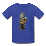 Baby Groot Hugging baby Youth / Kids' T-Shirt - royal blue