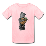 Baby Groot Hugging baby Youth / Kids' T-Shirt - pink