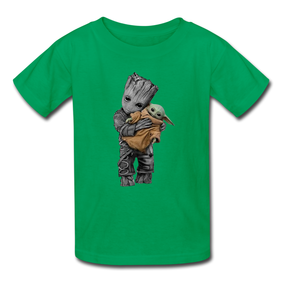 Baby Groot Hugging baby Youth / Kids' T-Shirt - kelly green