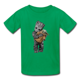 Baby Groot Hugging baby Youth / Kids' T-Shirt - kelly green