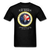 46th President Joe Biden Inauguration Day Commemorative Seal T-Shirt - black