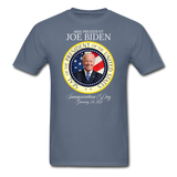 46th President Joe Biden Inauguration Day Commemorative Seal T-Shirt - denim
