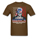 Joe Biden Inauguration shirt 46th USA Support Celebration President Day 2021 - brown