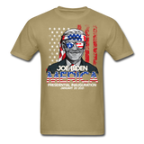 Joe Biden Inauguration shirt 46th USA Support Celebration President Day 2021 - khaki