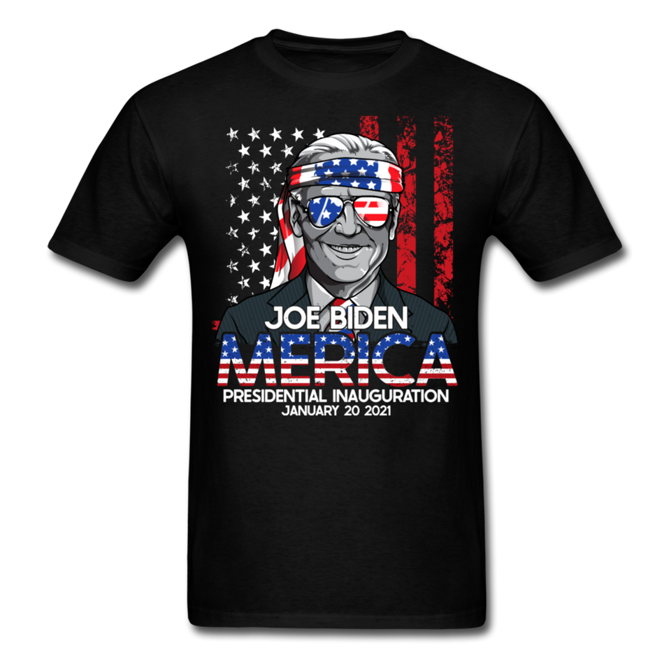 Joe Biden Inauguration shirt 46th USA Support Celebration President Day 2021 - black