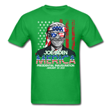 Joe Biden Inauguration shirt 46th USA Support Celebration President Day 2021 - bright green