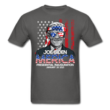 Joe Biden Inauguration shirt 46th USA Support Celebration President Day 2021 - charcoal